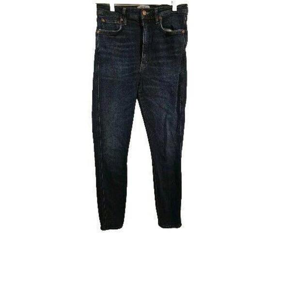 Agolde Jeans Womens Size 27 Blue Denim Upsized Button Fly Pants 96-4 - Picture 11 of 12